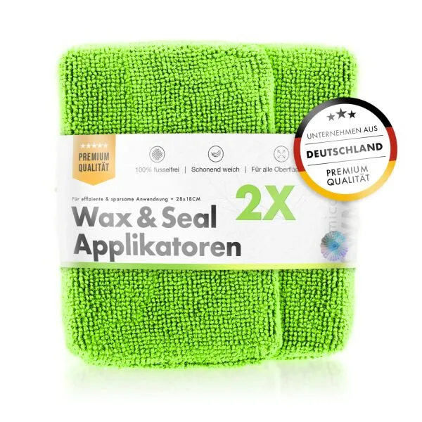 ChemicalWorkz Microfiber Waxing/Sealant Applicator verde