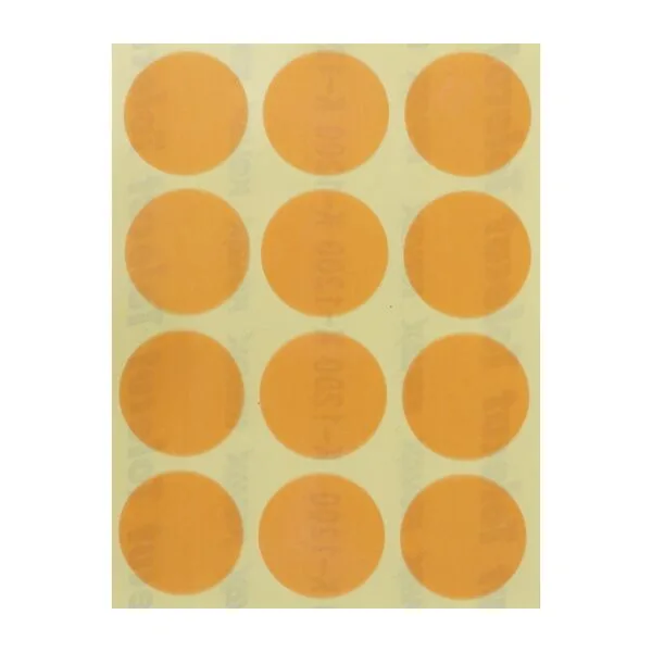 Kovax Tolecut Stick-On Schleifblüten K1200 naranja 1 Bogen