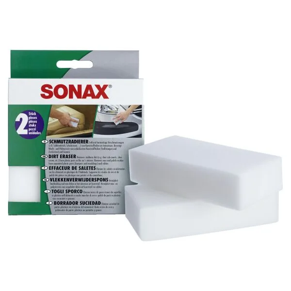 SONAX Esponja borradora de suciedad (2 uds.)