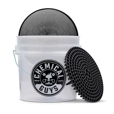 Chemical Guys cubo de lavado Set 16L + accesorios (3 piezas)
