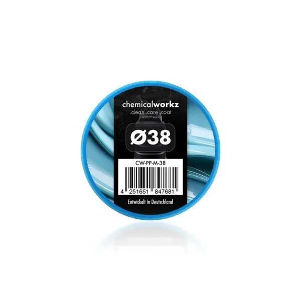 ChemicalWorkz Medium Polishing Performance Pad 38mm azul
