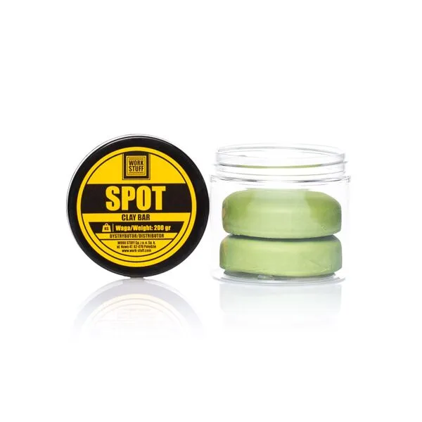 Work Stuff SPOT Medium Clay Bar 200g Reinigungsknete verde