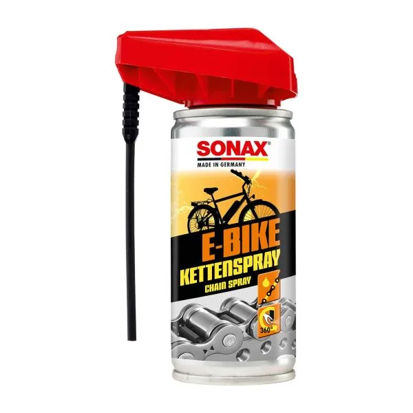 SONAX E-BIKE Spray para cadenas con EasySpray 100 ml ampliado