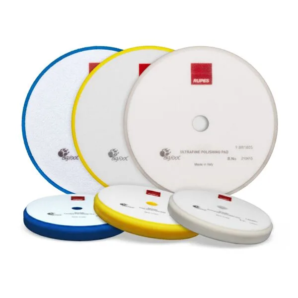 RUPES pad de pulido Set BigFoot esponja de pulido 150mm 6tlg. ampliado