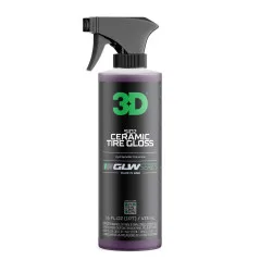 3D GLW Sio2 Ceramic Tire Gloss protector cerámico de brillo para neumáticos 473 ml ampliado
