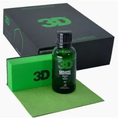 3D Ceramic Coating KIT recubrimiento cerámico para pintura 30 ml ampliado