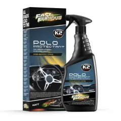 K2 Fast&Furious Polo Protectant Mat protector mate para salpicadero y plásticos interiores 750 ml