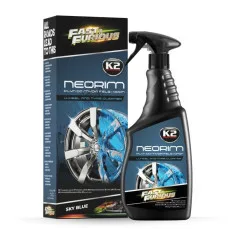 K2 Fast&Furious Neorim limpiador alcalino para llantas y neumáticos 700 ml