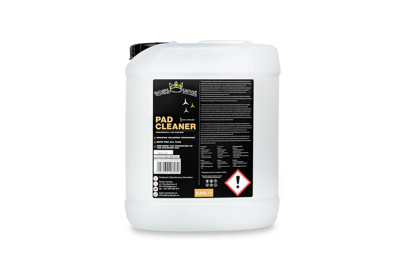 Royal Liquid Pad Cleaner ampliado