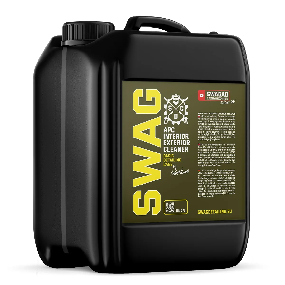 SWAG BASIC APC EXTERIOR INTERIOR CLEANER 5 L ampliado