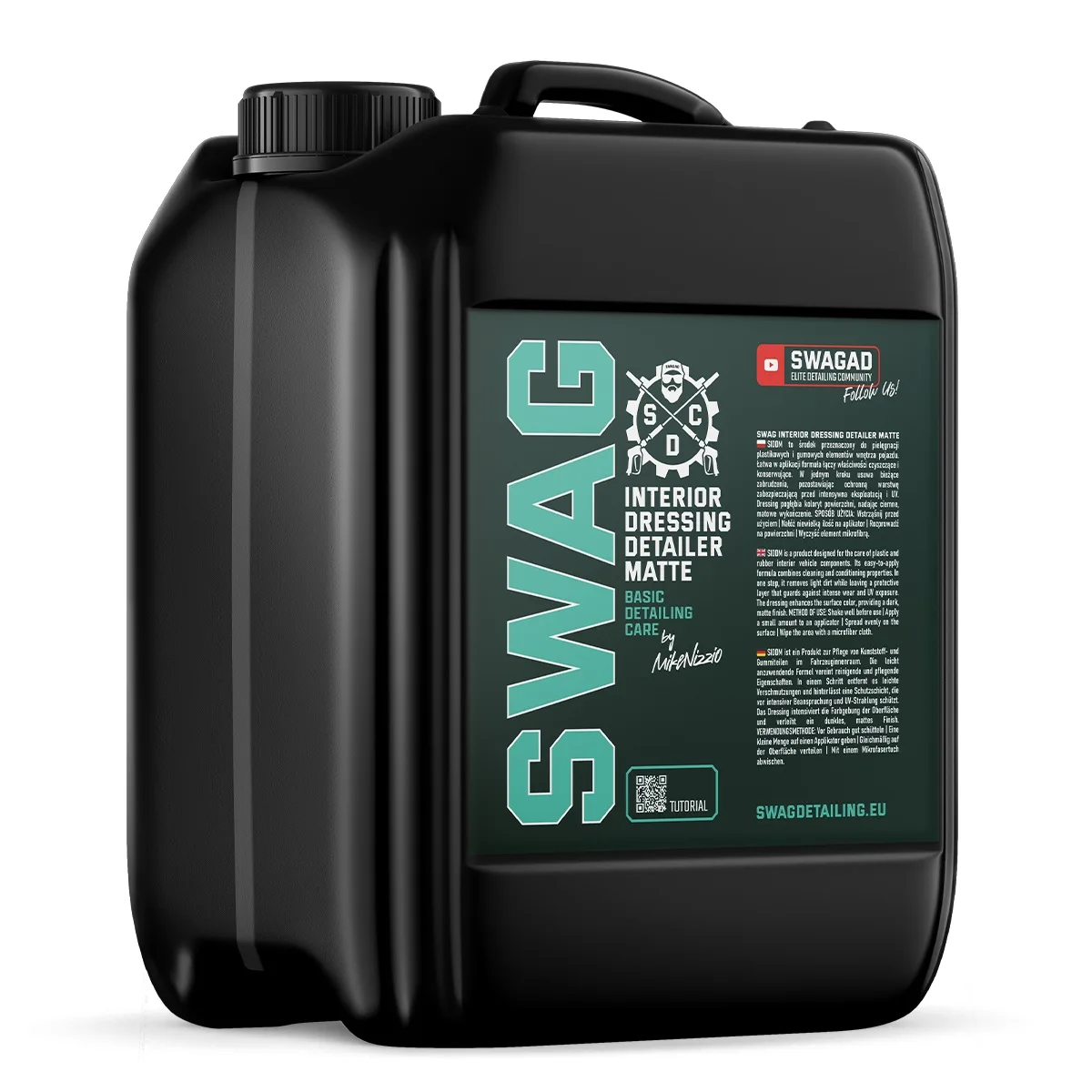 SWAG BASIC INTERIOR DRESSING DETAILER MATTE 5 L ampliado